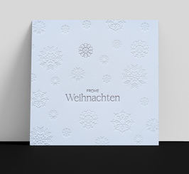 Art. 25.31 / Schneeflocke "Frohe Weihnachten"