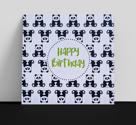 Art. 25.36 / "Happy Birthday" Panda