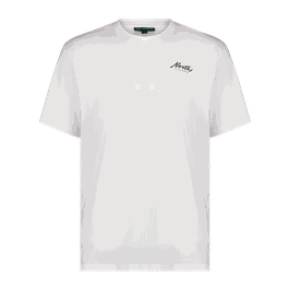 North Script Tee White