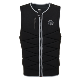 Mystic Outlaw Impact Vest Fzip Wake Black