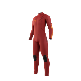 Mystic The One Fullsuit 4/3mm Zipfree Red