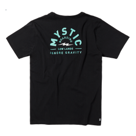 Mystic Lowe Tee Black Mint in M
