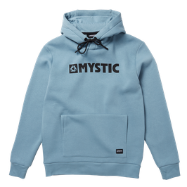Mystic Brand Hood Sweat in Grey Blue