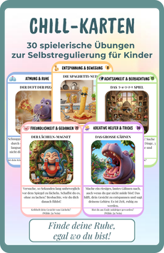 Chill-Karten – 30 spielerische Übungen zur Selbstregulierung für Kinder