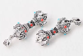 Colgante dorje vajra budista, mod. 2