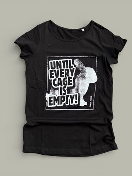 T-Shirt, UNTIL EVERY CAGE IS EMPTY