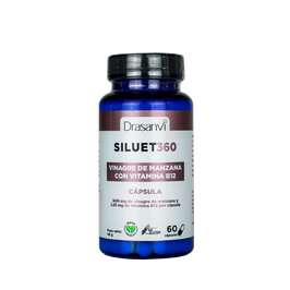 VINAGRE DE MANZANA VEGANO 500 MG + VIT. B12 1.25 MG - FRASCO X 60 CÁPSULAS