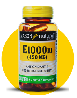 Vitamina E 1000 UI - Frasco x 50 Capsulas