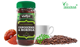 Cafe Negro con Ganoderma Lucidum y Moringa Vivify - Frasco x 110 g ( 75 tazas )
