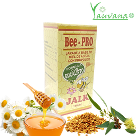 Bee Pro Miel de Abeja, Propoleo y Eucalipto (fórmula mejorada) - Frasco x 110 ml