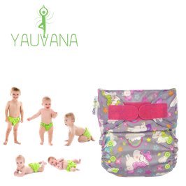 Pañal Ecológico Hipoalergénico Reusable niña 0 a 3 años Unicornio - 1 Unidad