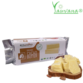 Manteca de Cacao Orgánico en pasta - Barra x 250 gramos