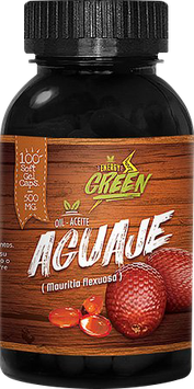 Aceite de Aguaje - Frasco x 100 cápsulas x 500 mg