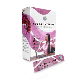 PROBIÓTICOS FEMENINOS 8 CEPAS (50 BILLONES) + ARÁNDANOS + 2 PREBIÓTICOS "WOMAN PROBERRY DRINK" - CAJA X 12 SOBRES
