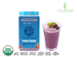 WARRIOR BLEND BERRY (RAW Vegan Protein) 30 Porciones - Frasco x 750 g