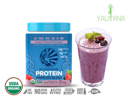 WARRIOR BLEND BERRY (RAW Vegan Protein) 15 Porciones - Frasco x 375 g