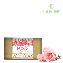 Jabón Natural de Rosas - Envase x 150g