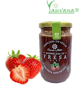 Mermelada Diet Fresa Apto Diabeticos - Frasco x 315 g