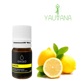 Aceite Esencial de Limon Dulce / Sweet lemon (Citrus Limonum) Orgánico, 100% Puro - Frasco x 5 ml