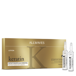 Allwaves Keratin – Lozione ristrutturante alla Cheratina 12x 10ml