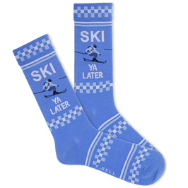 Men's Ski Ya Later Crew Sock
