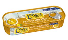 FILETS MAQUEREAUX SAUCE MOUTARDE 113gr