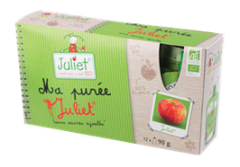 GOURDE COMPOTE POMME 90gr x 12