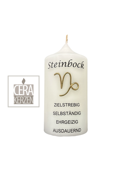 Kerze "Steinbock"