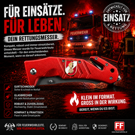 Rettermesser FF122 KORPS Limited Edition ink. Gravur