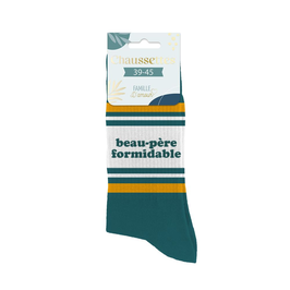 Chaussettes noires "Beau-père Formidable"