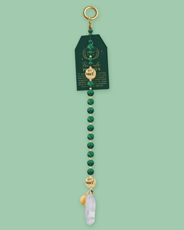 RITUEL DE LUNE - Pendule précieux Malachite