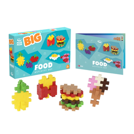 PLUS PLUS - BIG - Set activité - Foodies