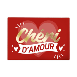 Magnet affectif "Cheri d'amour"