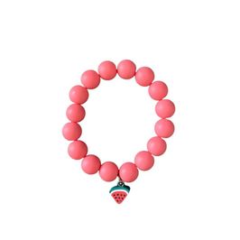 RATATAM - Bracelet perles fruit pastèque – Rose