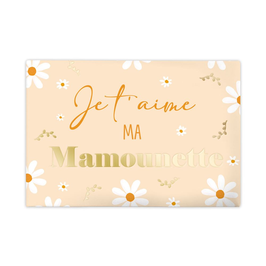 Magnet "Je t'aime ma Mamounette"