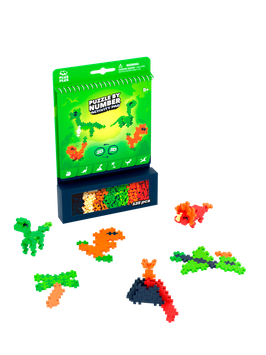 PLUS PLUS - Bloc d'activité - Dinosaures 125 pcs