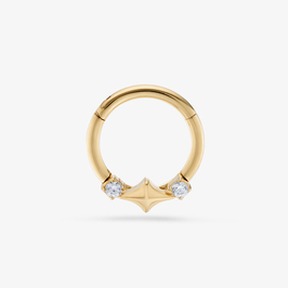 NEBULEUSE - Piercing titane Earfinity© - Daith Minuit