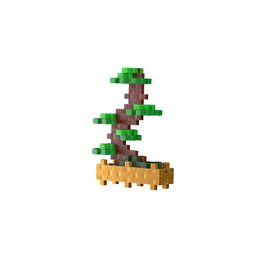 PLUS PLUS - Pop Plantes - Bonsaï Vert