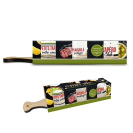 Coffret service apéro 3 ramequins