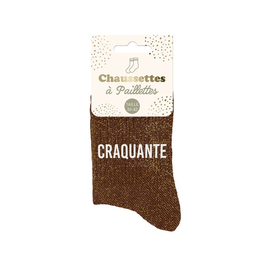 Chaussettes paillettes "Craquante"
