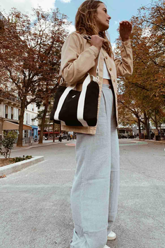 HINDBAG - Sac à main Louise Noir