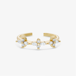 NEBULEUSE - Bague Floraison