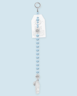 RITUEL DE LUNE - Pendule précieux Aigue-marine