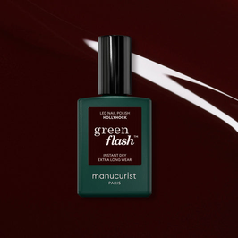 MANUCURIST - Semi-permanent Led Green Flash 15 ml - Hollyhock