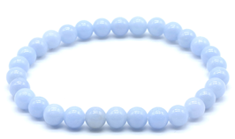 Bracelet Angélite perles