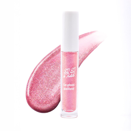SI SI LA PAILLETTE - Gloss Pailleté Rose Pamela