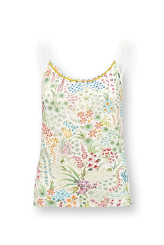 PIP STUDIO - Selina Top Sans Manches Querida Blanc