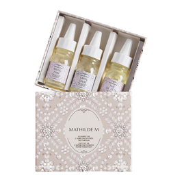 MATHILDE M - Coffret de 3 surconcentrés de parfum d'ambiance Fête Nacrée 10 ml