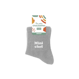 Chaussettes enfant "Mini Chef" 3-6 ans - garçon