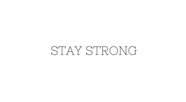 SIOOU - Tatouage éphémère Stay Strong